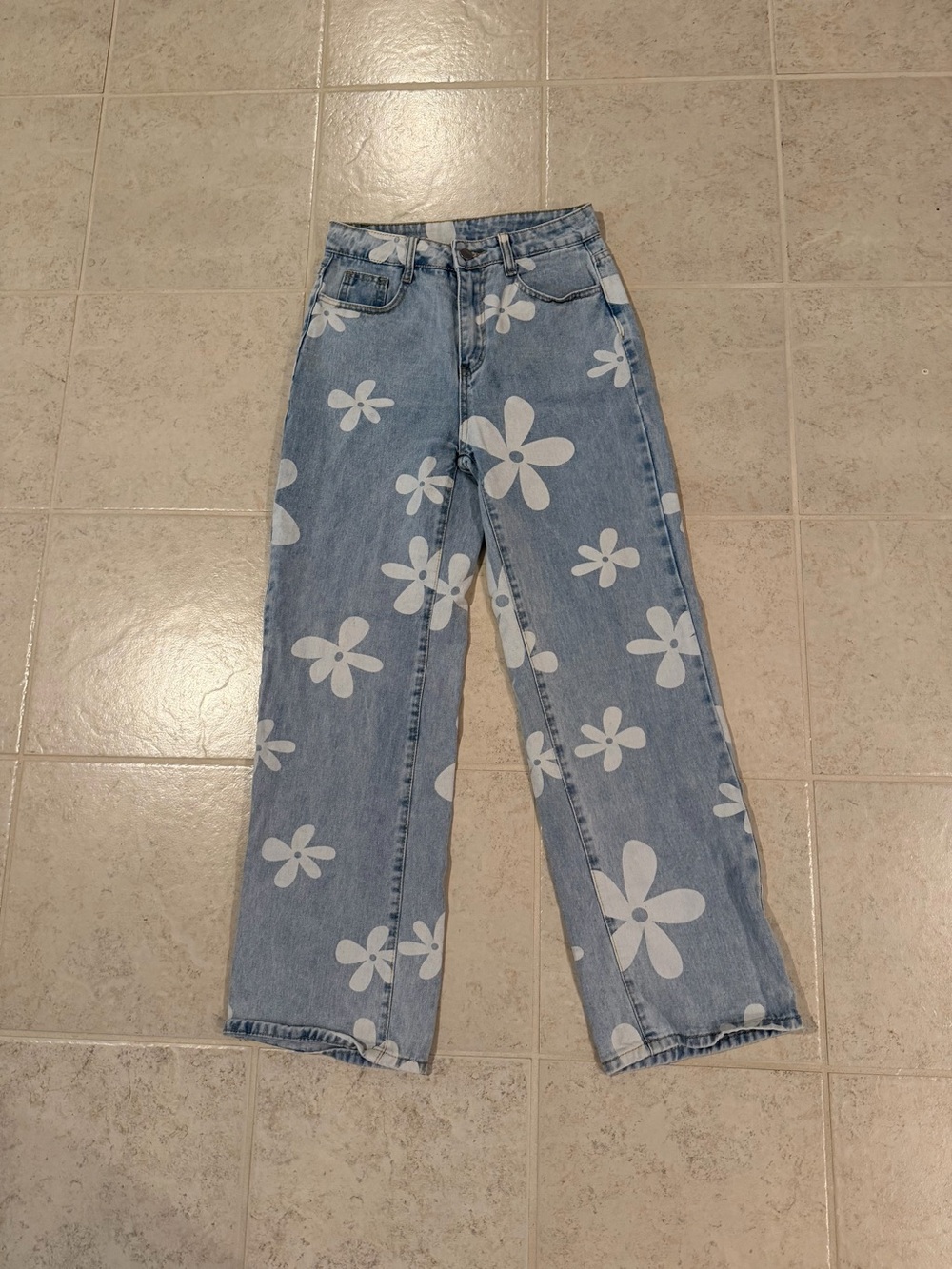 Flower BOHO Jeans